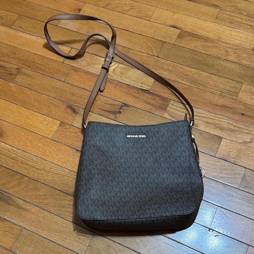 Michael Kors Dark Brown Messenger Bag